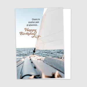 Happy Birthday - Sailing